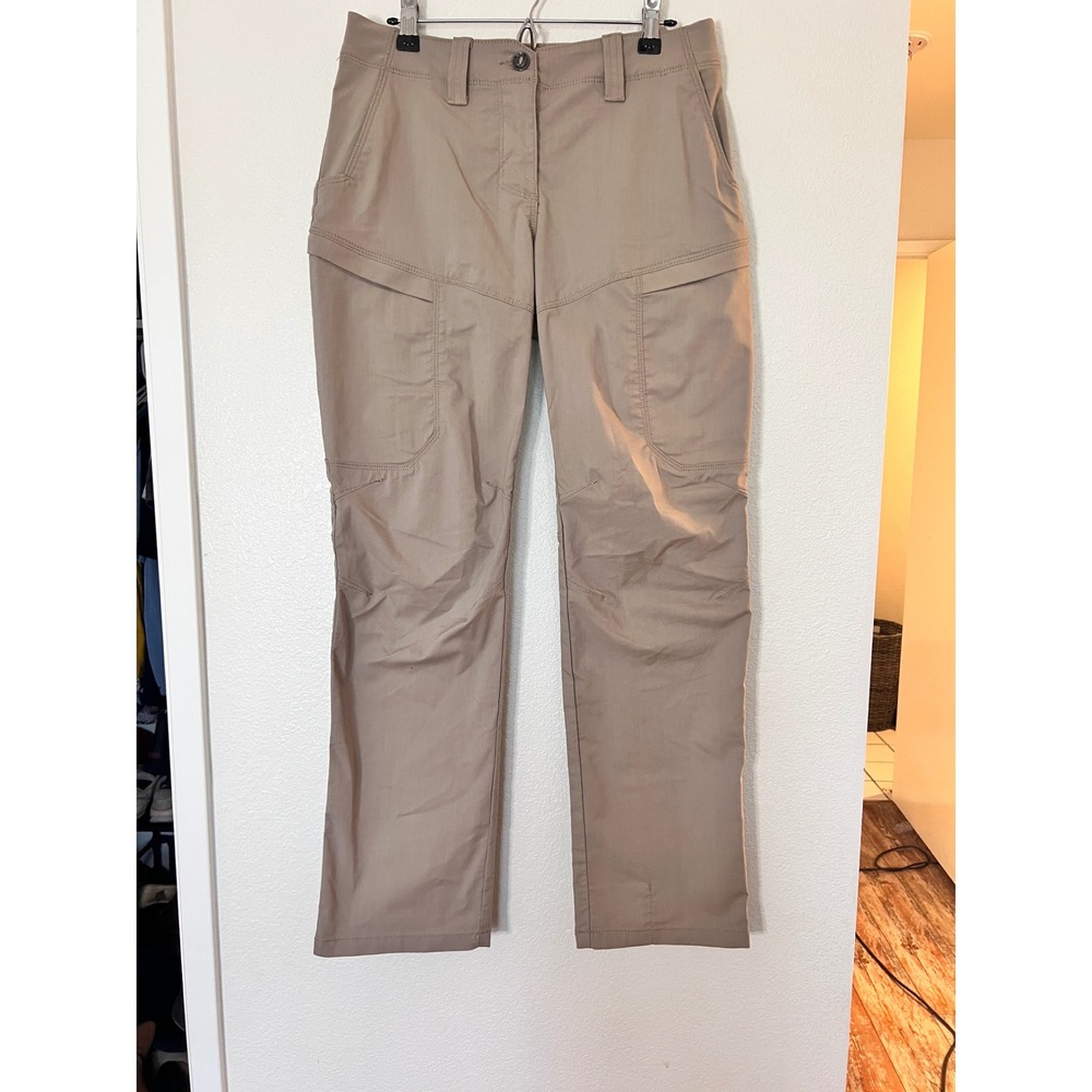 5.11 Tactical Pants Womens 4 Short Khaki Cargo Utility Hiking Workwear Outdoor